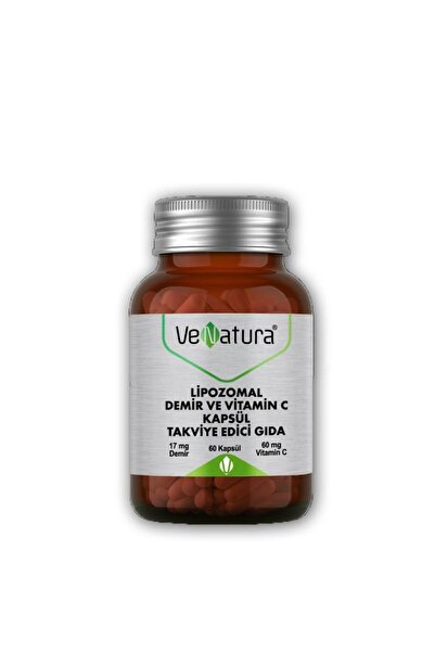 VeNatura Lipozomal Demir Ve Vitamin C 60 Kapsül