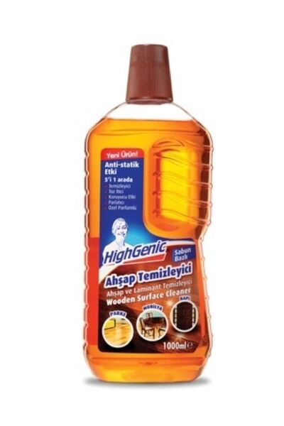 Highgenic Sabun Bazlı Ahşap Laminant Temizleyici 1000ml