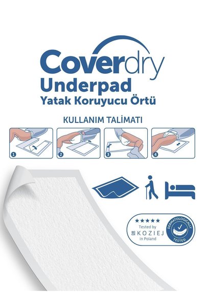 Coverdry Hasta Altı Serme Bezi 60x90cm 30'lu