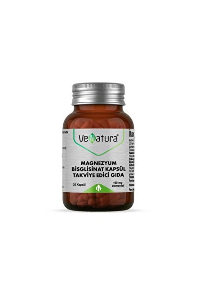 VeNatura Magnezyum Bisglisinat 160mg 30 Kapsül
