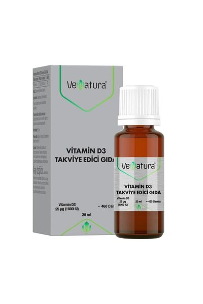 VeNatura Vitamin D3 20 ml Damla