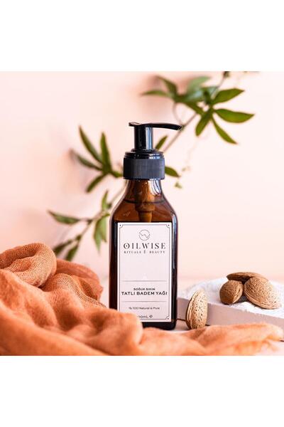 Oilwise Besleyici ve Yumuşatıcı Soğuk Sıkım Tatlı Badem Yağı 100 ml