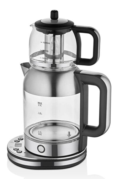 AROW Tea Maker Plus Elektrikli Cam Çay Makinesi TR4318
