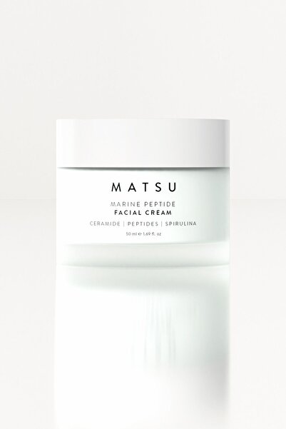 MATSU Marine Algae Bariyer Onarıcı Ve Besleyici Peptit Yüz Kremi 50 ml