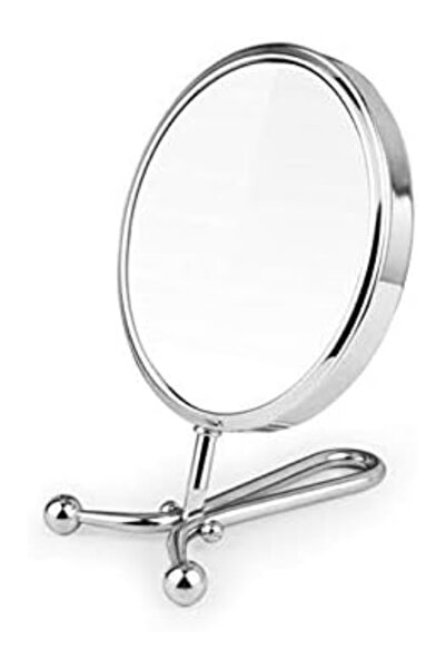 SAFA Elegant Double-Sided Round Mirror - Regular Mirror + Magnifying Mirror 1...