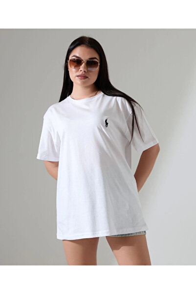 Zerenyus Pl izvezena ženska majica oversize