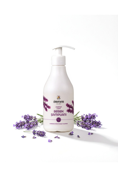 OMERYEM Lavanta Etkili Doğal Bebek Şampuanı - 330ml