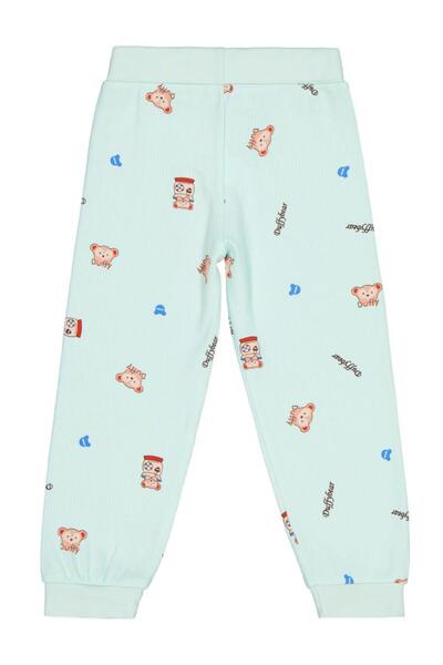 Civil Girls Φούτερ με στάμπα αρκουδάκι 2-5 ετών - Πράσινο 5-6 ετών