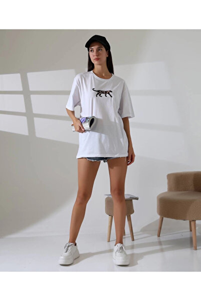 Zerenyus Ženska majica sa tigrovim izvešćem, veće veličine