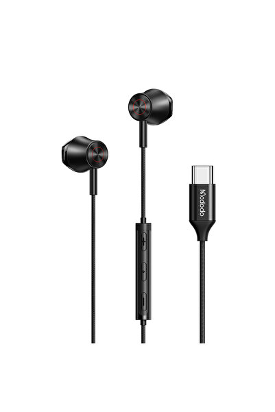 Mcdodo سماعات أذن رقمية سلكية من النوع C (أذن مسطحة) صوت عالي الدقة