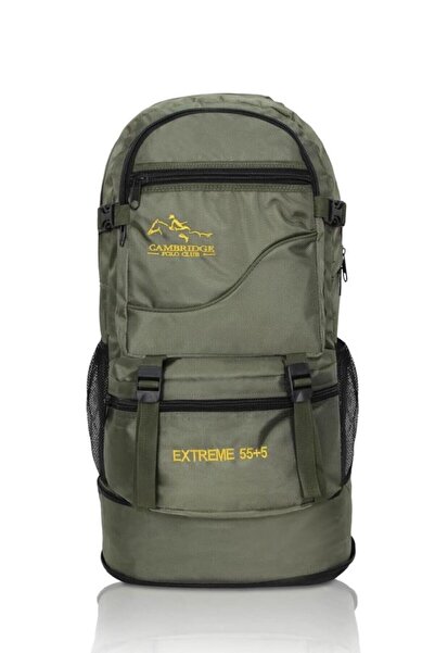 Cambridge Polo Club Yeşil Dağcı Sırt Çantası Extreme 55+5