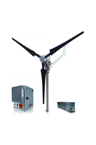istabreeze İsta Breeze Set i‑1500W Windsafe Korumalı 48V Rüzgar Türbini + Wind Pro Şarj Kontrol