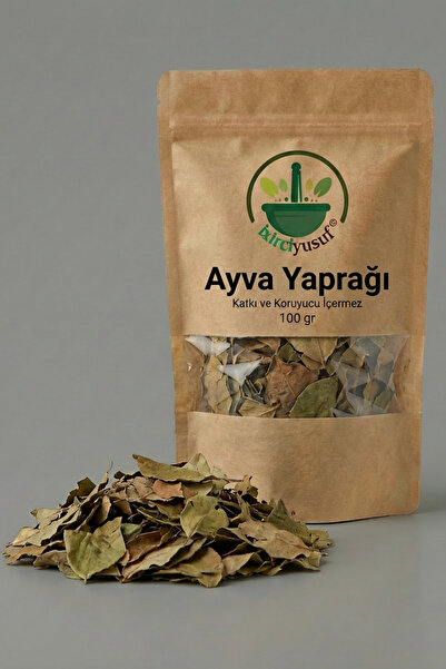 ixirciyusuf Ayva Yaprağı – Kurutulmuş Bitki Çayı 100 g (Doğal)