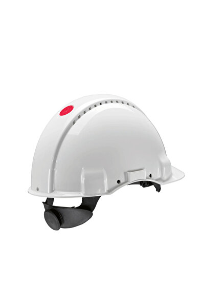 3M Beyaz Havalandırmalı Vidalı Uv'li Baret Beyaz Standart