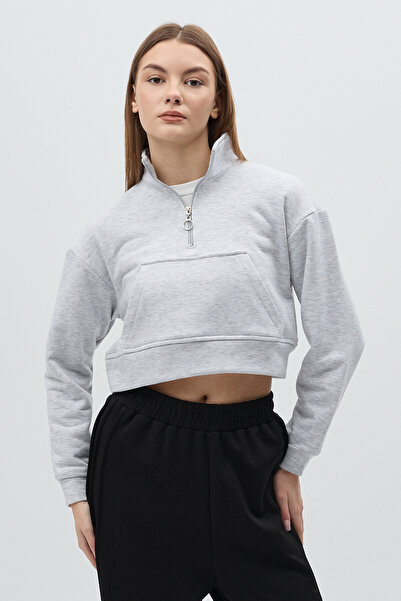 Rays 3115A cu buzunar cu fermoar Sweat Grey