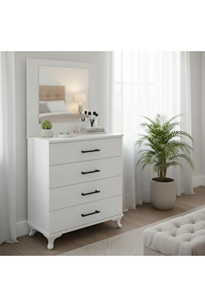 Numa MARCO AYNALI ŞİFONYER 65X135 4 ÇEKMECELİ/AYNALI