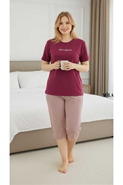 Mihra Kadın Büyük Beden Pijama Takımı