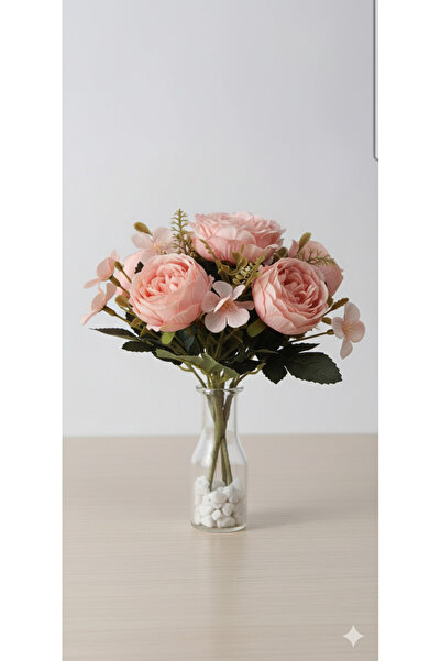 yapay çiçek evi 1 قطعة باقة زهور كاكي ملونة بفم جرو 27 سم ديكور منزلي زخرفة و...