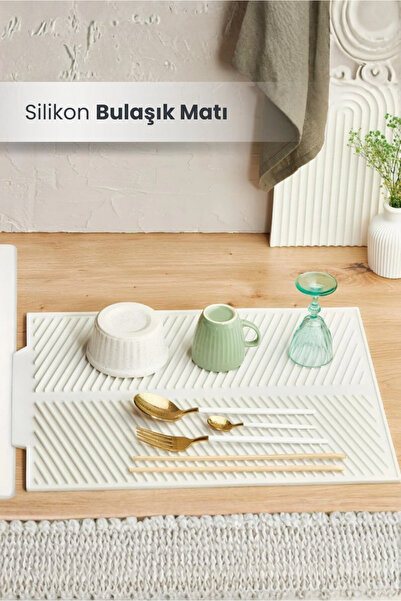 Orvila Silikon Bulaşık Kurutma Matı Maxi Boy 44x33cm