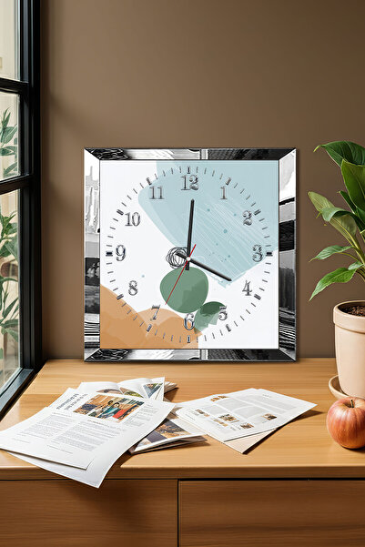 Zevahir Mobilya Dekorasyon Ceas de perete decorativ din MDF cu tematică Paste...