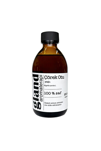 GLAND Aromaterapi Çörekotu( Nigella Sativa L.) Yağı 250ml