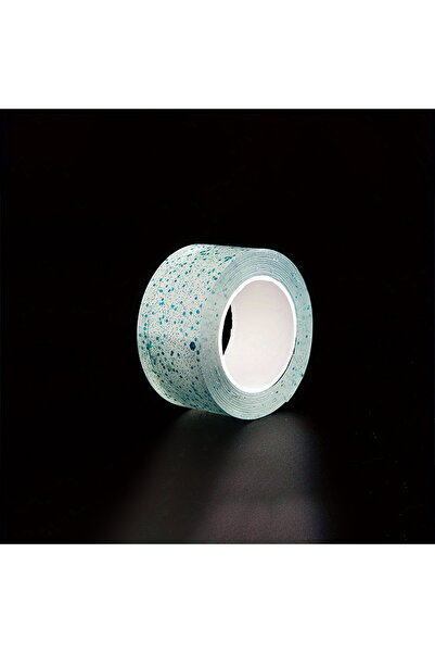 Choice شريط لاصق نانو مزدوج الجوانب أخضر اللون - قطعة واحدة، مزين بفقاعات وتر...