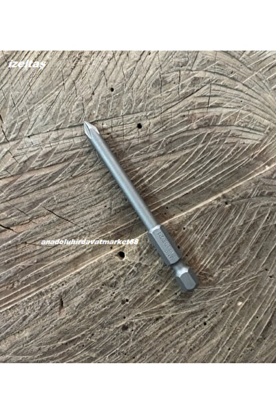 İzeltaş PH1 YILDIZ BİTS UÇ 75MM ÇELİK İNCE VİDA SIKMA UCU
