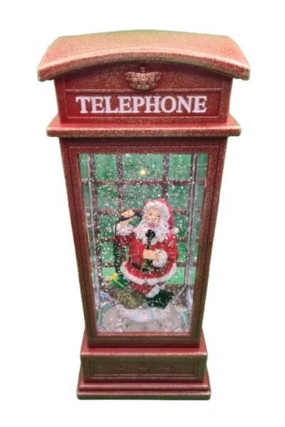 CAN NOEL BABALI TELEFON KULÜBESİ - MÜZİKLİ, KAR PÜSKÜRTMELİ, YENİ YIL - 25cm,...