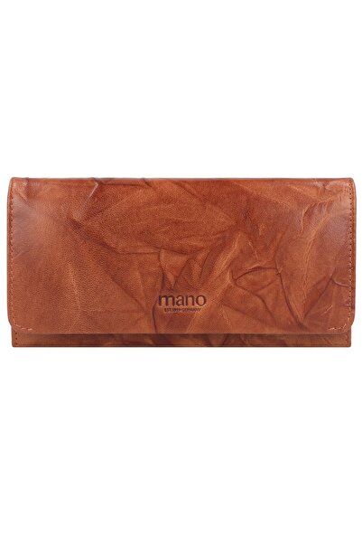 MANO Donna Aurona Geldbörse RFID Leder 19 cm