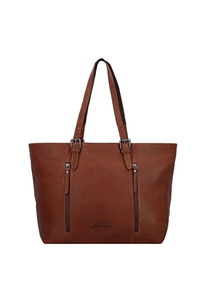 Jack Kinsky Montreal Schultertasche Leder 34 cm