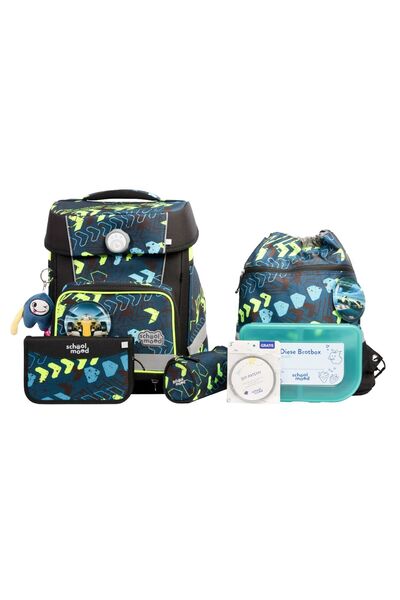 School Mood Champion Maxx Pro Mila Schulranzen-Set 7-teilig