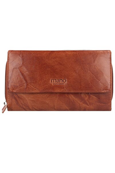 MANO Donna Aurona Geldbörse RFID Leder 18 cm