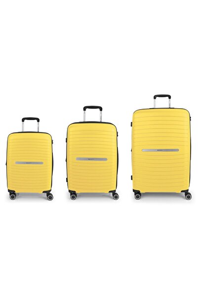 Gabol Shinyuu 4-Roll-Kofferset – 3-teiliges Dehnfalte-Set