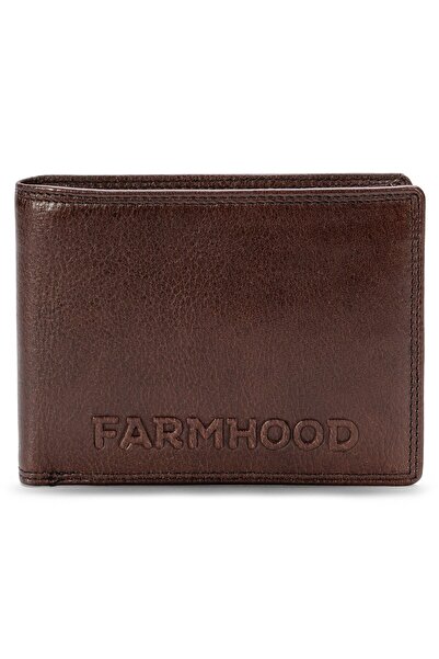 Farmhood Memphis Geldbörse RFID Schutz Leder 12,5 cm