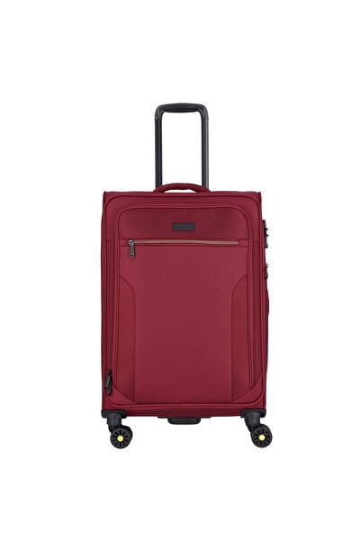 D&N Travel Line 9704 4 Rollen Trolley M 68 cm mit Dehnfalte