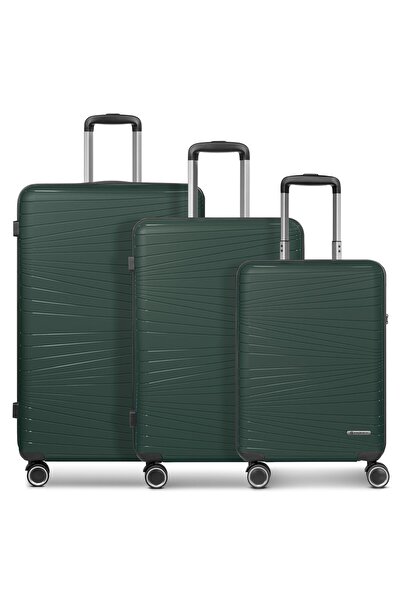 Franky Dallas 3.0 4 Rollen Kofferset 3-teilig mit Dehnfalte