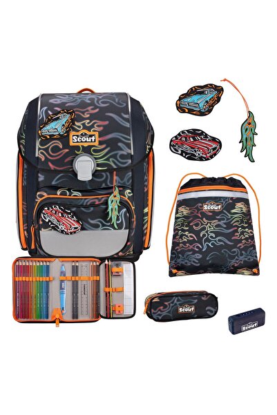 Scout Genius Exklusiv Safety Light Schulranzen-Set