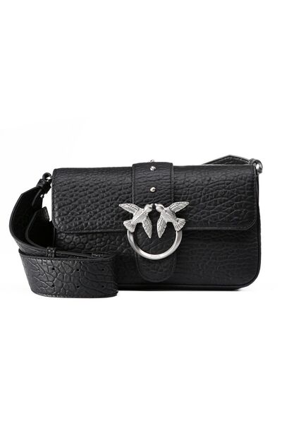 PİNKO Love One Umhängetasche Leder 21 cm