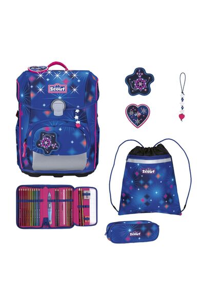 Scout Neo LED Schulranzen-Set 8-dielna
