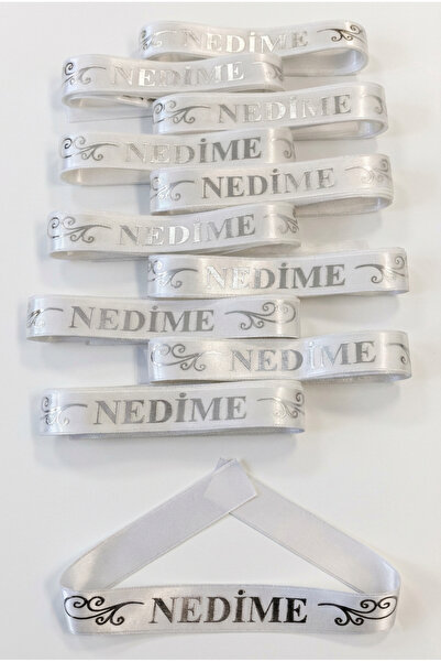 ZEYMERADE White Silver Bridesmaid Arm Ribbon, 1 Piece Band and Bracelet Groom...