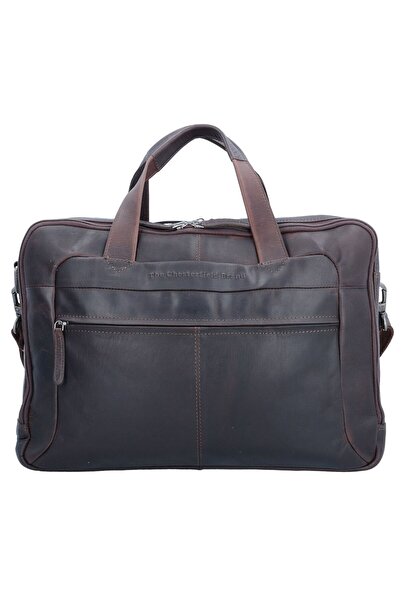 The Chesterfield Brand Wax Pull Up Aktentasche Leder 44 cm Laptopfach