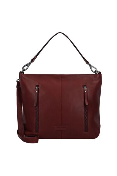 Jack Kinsky Schultertasche Leder 33 cm