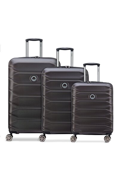 Delsey Paris Meteor 4 Rollen Kofferset 3-teilig mit Dehnfalte