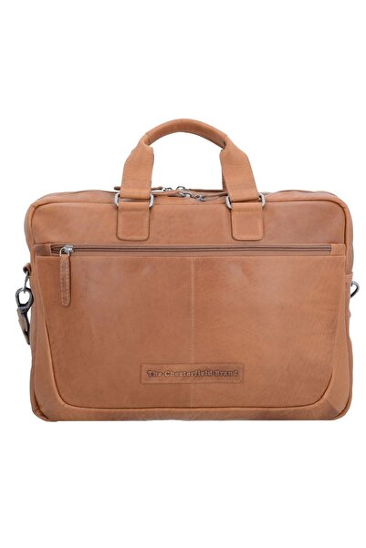 The Chesterfield Brand Vosková aktovka s pull-up priehradkou na notebook, kož...
