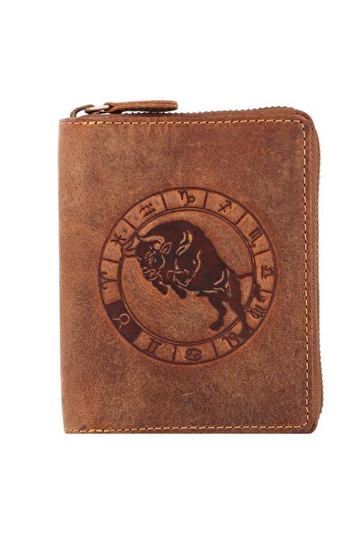 Greenburry Vintage Sternzeichen Geldbörse Leder 10 cm