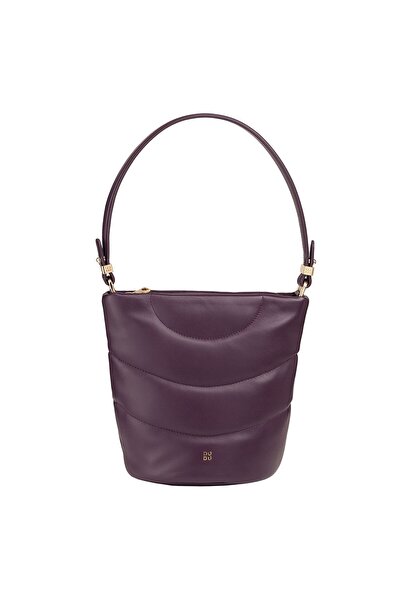 DUDU Barbara Schultertasche Leder 21,5 cm