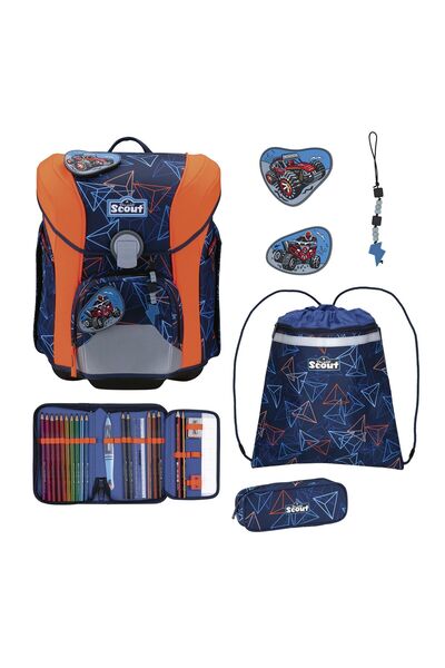Scout Micro Schulranzen-Set 5-teilig