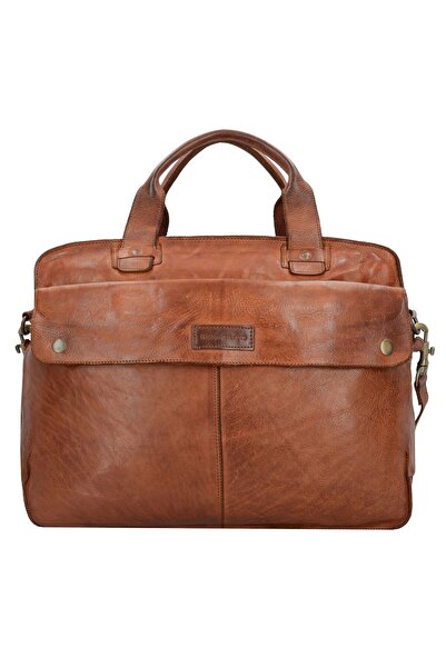 Harold's Saddle Aktentasche Leder 41 cm Laptopfach