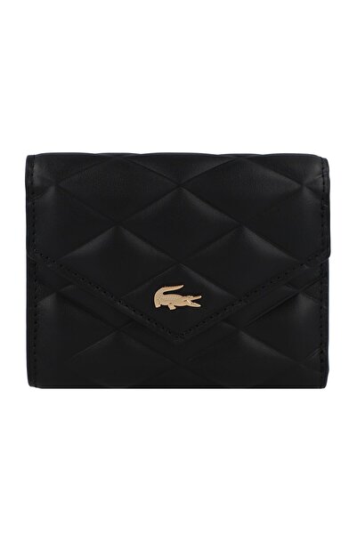 Lacoste Core Essentials Crocodelle Geldbörse Leder 11,5 cm