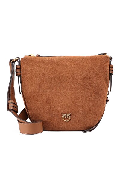 PİNKO Zip Around Umhängetasche Leder 28 cm